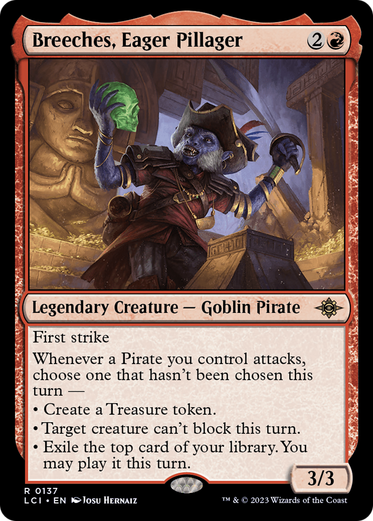 Breeches, Eager Pillager [The Lost Caverns of Ixalan] | Good Games North