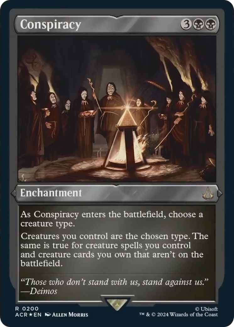 Conspiracy (Foil Etched) [Assassin's Creed] | Good Games North