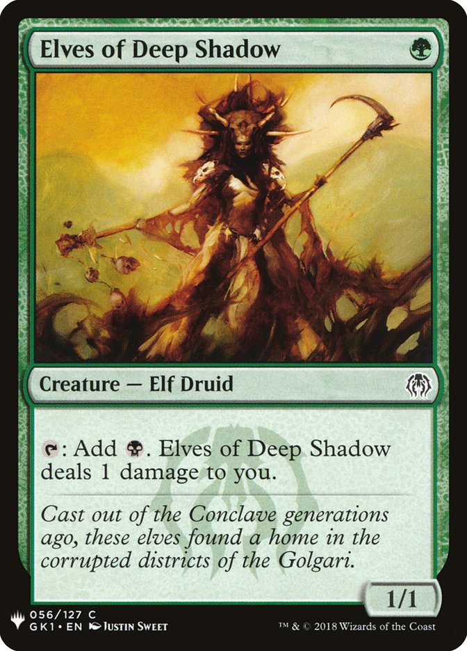 Elves of Deep Shadow [Mystery Booster] | Good Games North