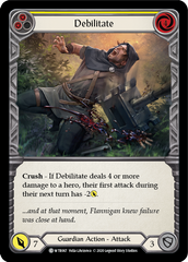 Debilitate (Yellow) [U-WTR067] (Welcome to Rathe Unlimited)  Unlimited Rainbow Foil | Good Games North