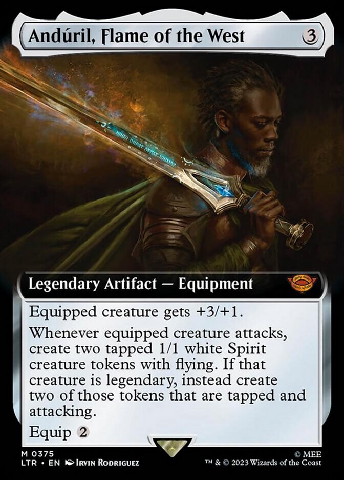 Anduril, Flame of the West (Extended Art) [The Lord of the Rings: Tales of Middle-Earth] | Good Games North