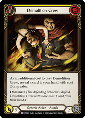 Demolition Crew (Yellow) [U-WTR180] (Welcome to Rathe Unlimited)  Unlimited Normal | Good Games North
