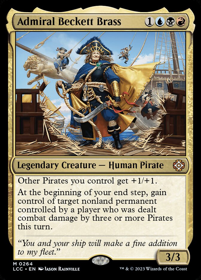 Admiral Beckett Brass (Commander: The Lost Caverns of Ixalan)  | Good Games North
