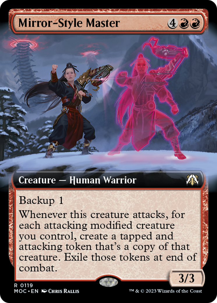 Mirror-Style Master (Extended Art) [March of the Machine Commander] | Good Games North