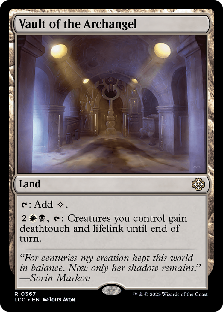 Vault of the Archangel [The Lost Caverns of Ixalan Commander] | Good Games North