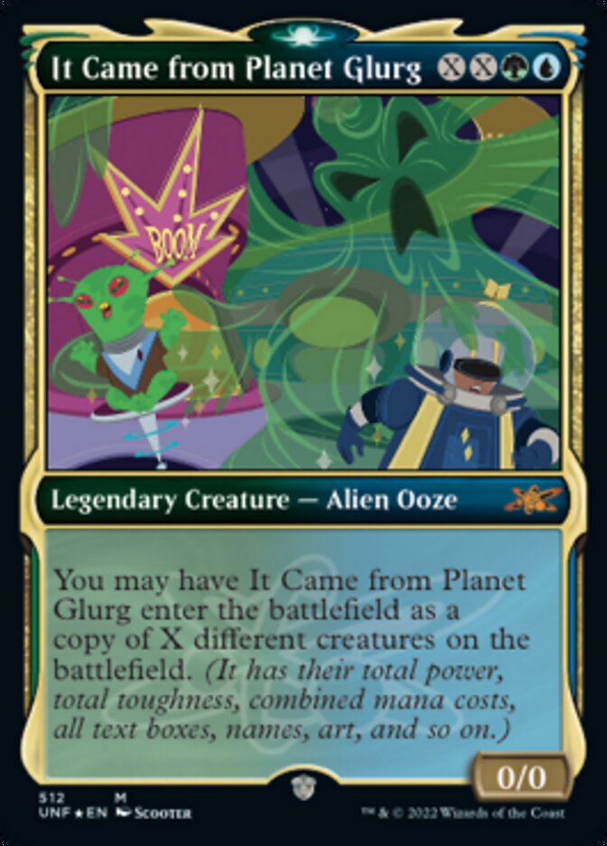 It Came from Planet Glurg (Showcase) (Galaxy Foil) [Unfinity] | Good Games North