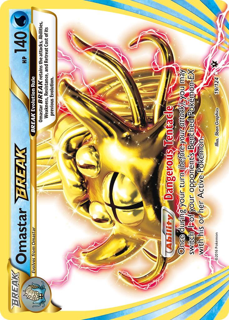 Omastar BREAK (19/124) [XY: Fates Collide] | Good Games North