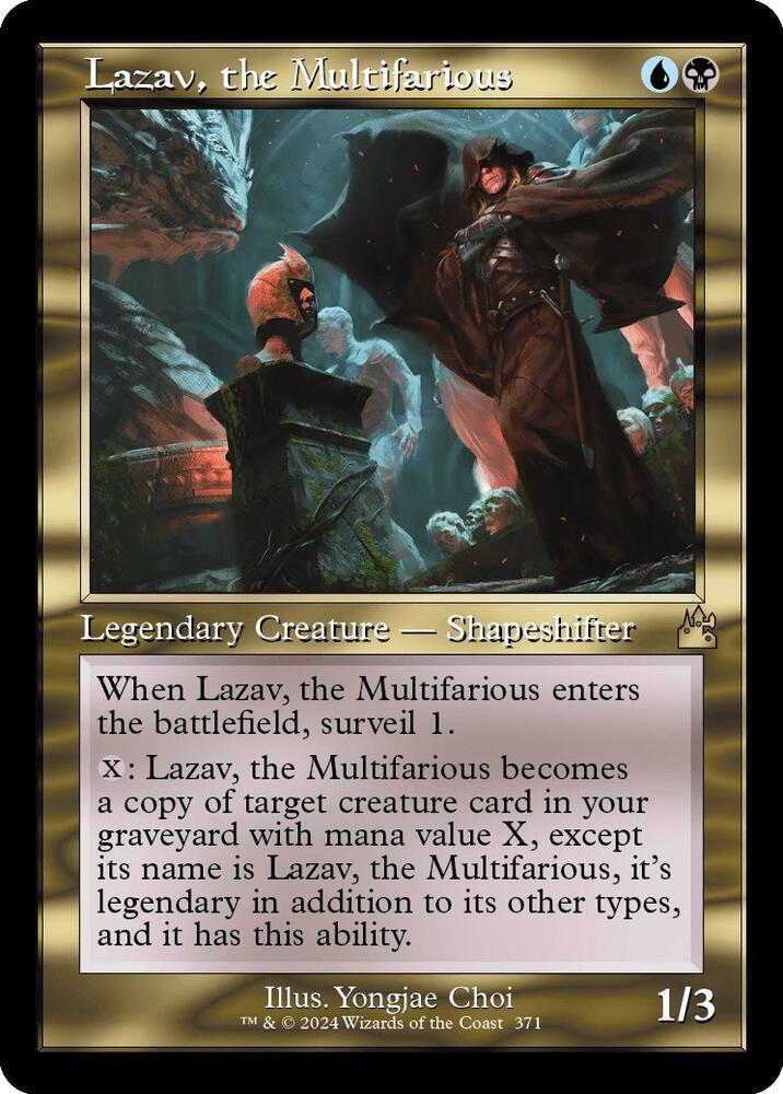 Lazav the Multifarious Retro Frame (Ravnica Remastered)  | Good Games North
