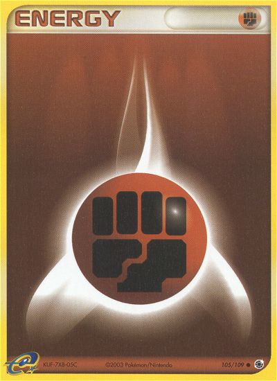 Fighting Energy (105/109) [EX: Ruby & Sapphire] | Good Games North