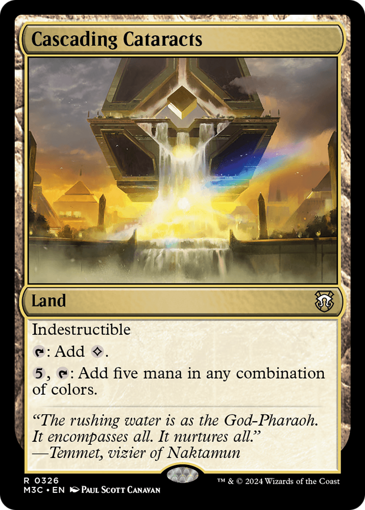 Cascading Cataracts (Ripple Foil) [Modern Horizons 3 Commander] | Good Games North