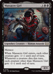 Massacre Girl [Duskmourn: House of Horror Commander] | Good Games North