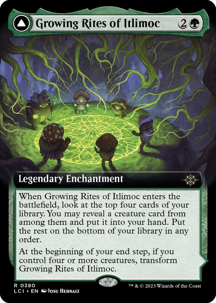 Growing Rites of Itlimoc Extended Art (The Lost Caverns of Ixalan)  | Good Games North