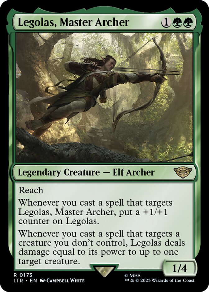Legolas, Master Archer 173/281 (Universes Beyond: The Lord of the Rings: Tales of Middle-earth)  | Good Games North