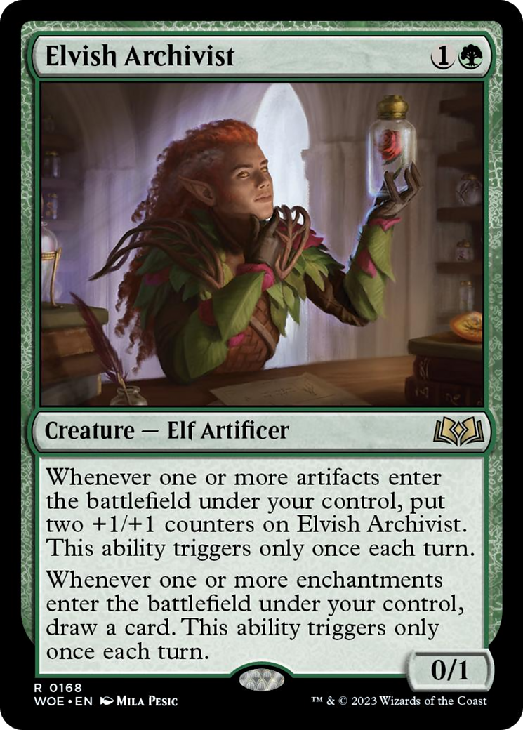 Elvish Archivist [Wilds of Eldraine] | Good Games North