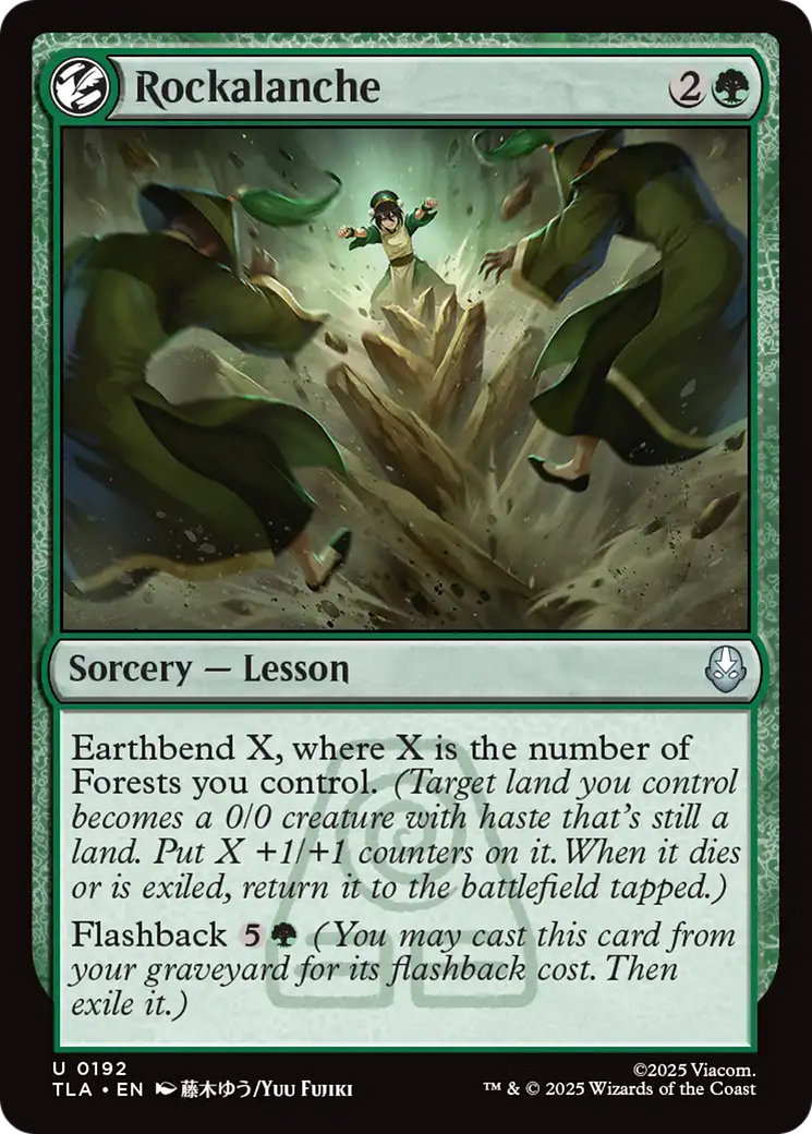 Rockalanche [Avatar: The Last Airbender] | Good Games North