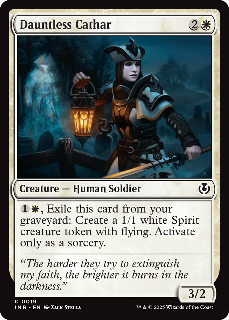Dauntless Cathar [Innistrad Remastered] | Good Games North