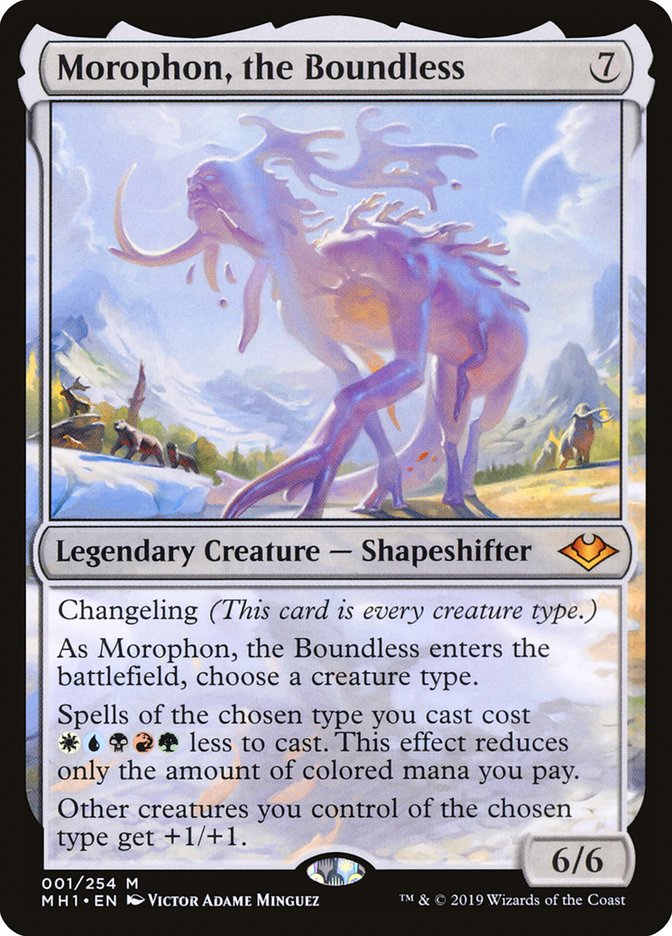 Morophon, the Boundless [Modern Horizons] | Good Games North
