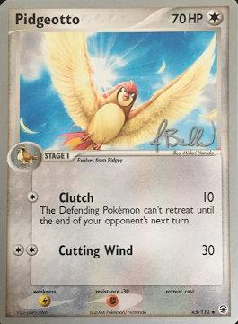 Pidgeotto (45/112) (Eeveelutions - Jimmy Ballard) [World Championships 2006] | Good Games North