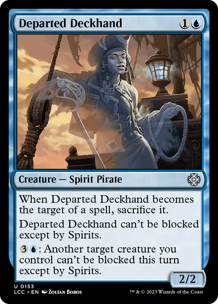 Departed Deckhand [The Lost Caverns of Ixalan Commander] | Good Games North