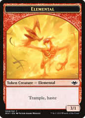 Soldier (004) // Elemental (009) Double-Sided Token [Modern Horizons Tokens] | Good Games North