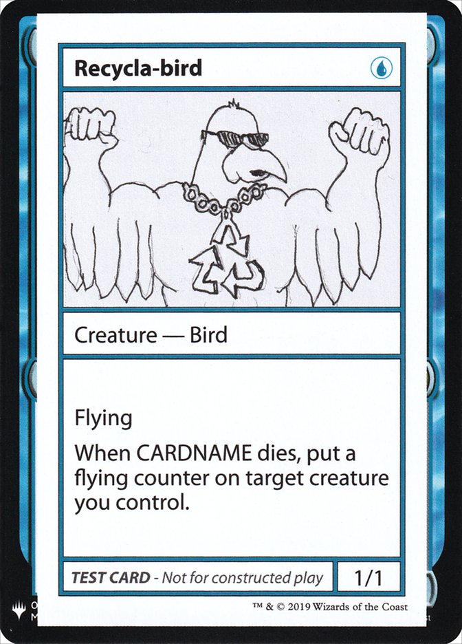 Recycla-bird [Mystery Booster Playtest Cards] | Good Games North