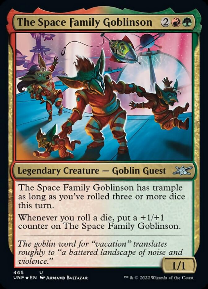 The Space Family Goblinson (Galaxy Foil) [Unfinity] | Good Games North