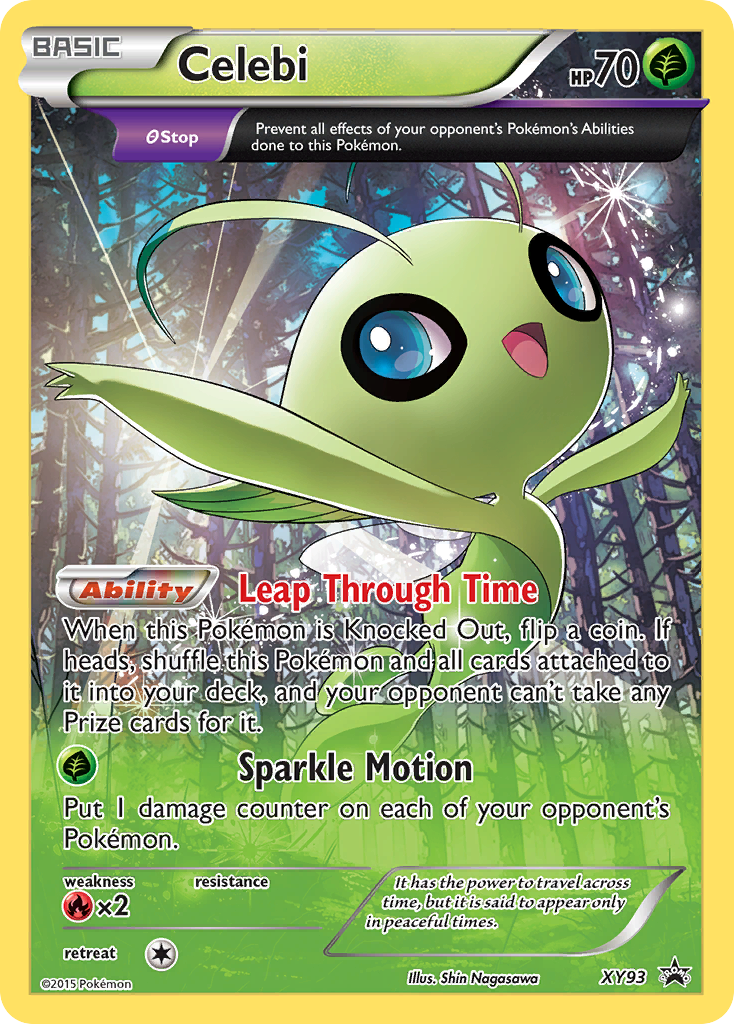 Celebi (XY93) [XY: Black Star Promos] | Good Games North