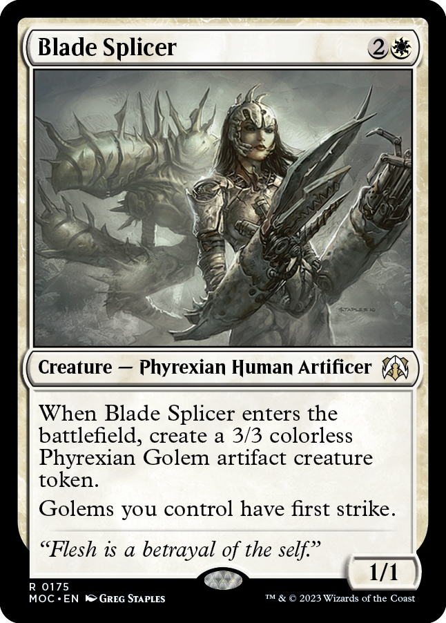 Blade Splicer [March of the Machine Commander] | Good Games North
