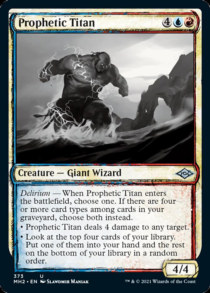 Prophetic Titan (Sketch) [Modern Horizons 2] | Good Games North