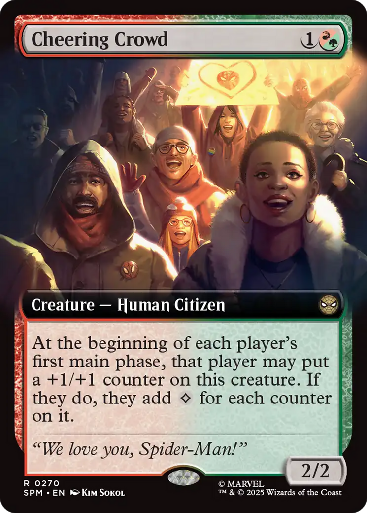 Cheering Crowd (Extended Art) [Marvel's Spider-Man] | Good Games North