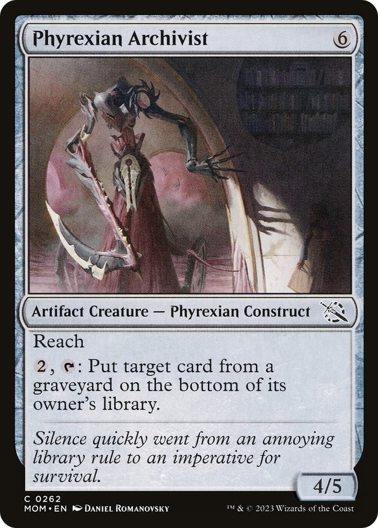 Phyrexian Archivist [March of the Machine] | Good Games North