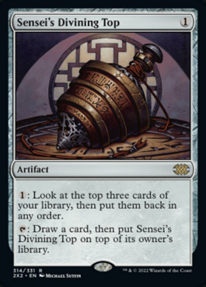 Sensei's Divining Top [Double Masters 2022] | Good Games North