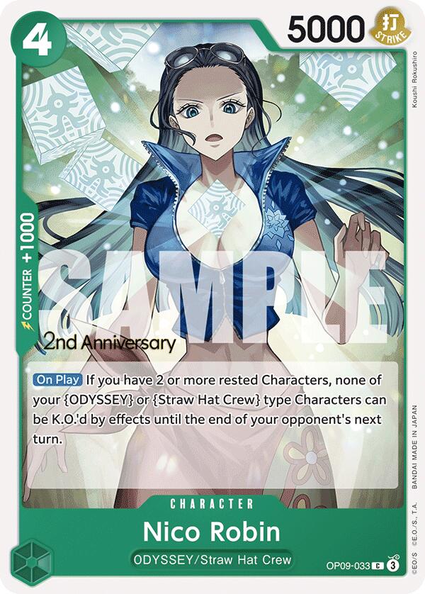 Nico Robin [Emperors in the New World: 2nd Anniversary Tournament Cards] | Good Games North