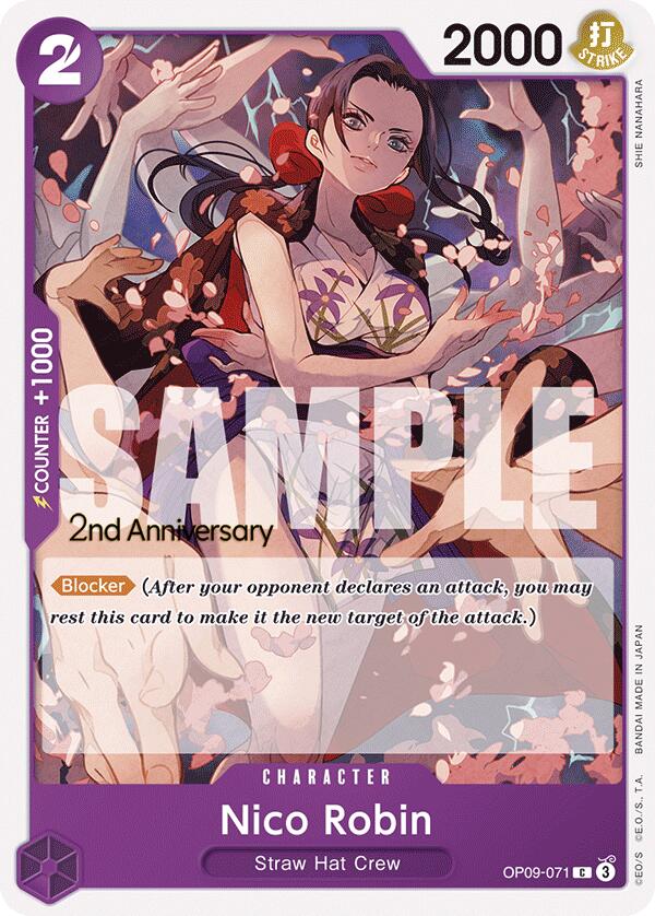 Nico Robin [Emperors in the New World: 2nd Anniversary Tournament Cards] | Good Games North