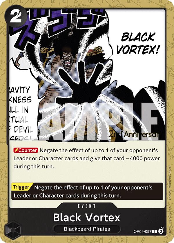 Black Vortex [Emperors in the New World: 2nd Anniversary Tournament Cards] | Good Games North