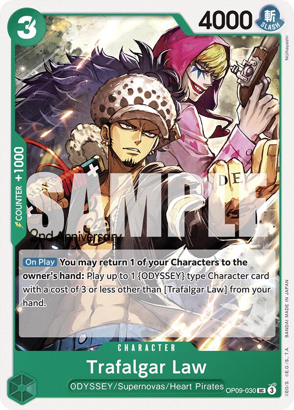 Trafalgar Law [Emperors in the New World: 2nd Anniversary Tournament Cards] | Good Games North