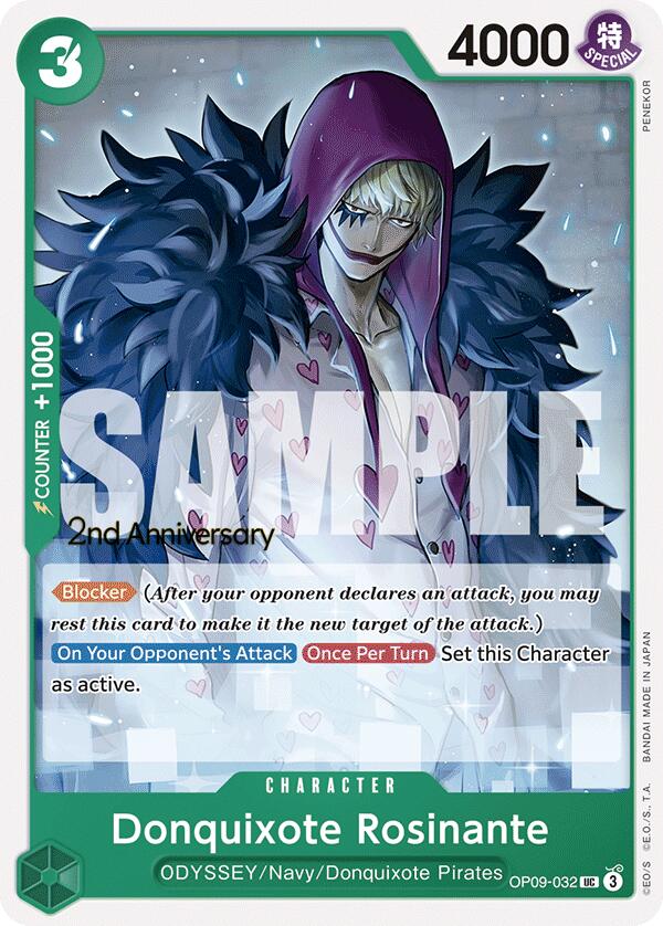 Donquixote Rosinante [Emperors in the New World: 2nd Anniversary Tournament Cards] | Good Games North