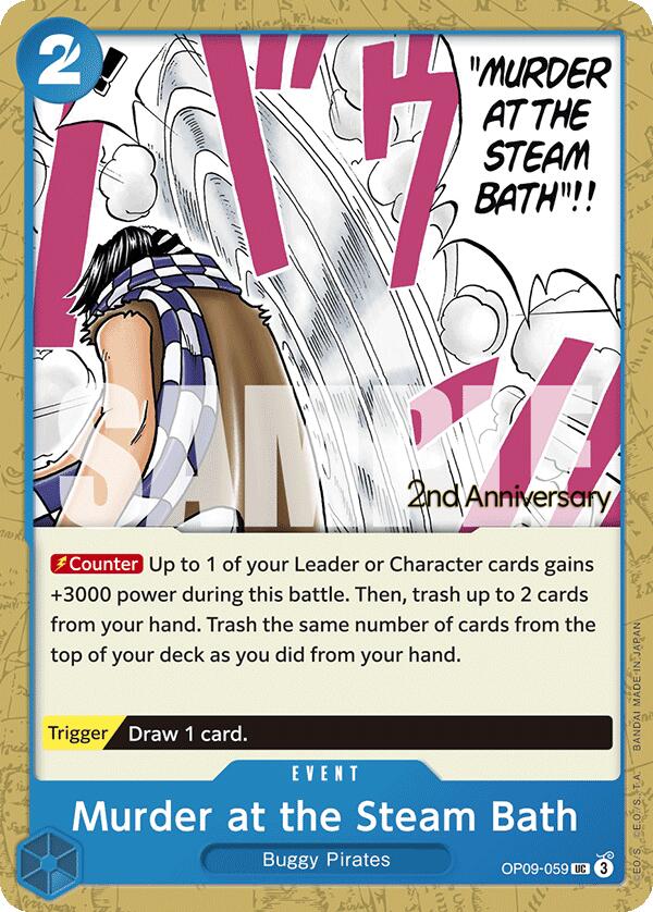 Murder at the Steam Bath [Emperors in the New World: 2nd Anniversary Tournament Cards] | Good Games North