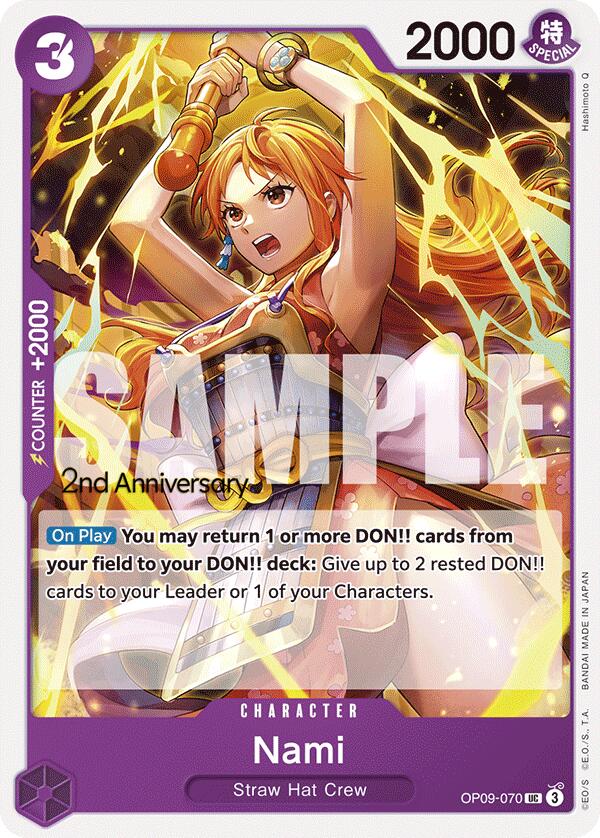 Nami [Emperors in the New World: 2nd Anniversary Tournament Cards] | Good Games North