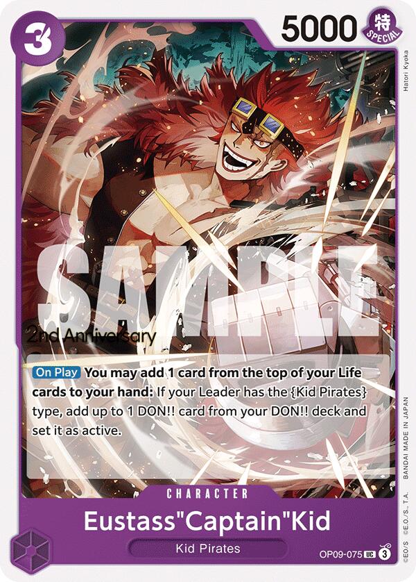 Eustass"Captain"Kid [Emperors in the New World: 2nd Anniversary Tournament Cards] | Good Games North