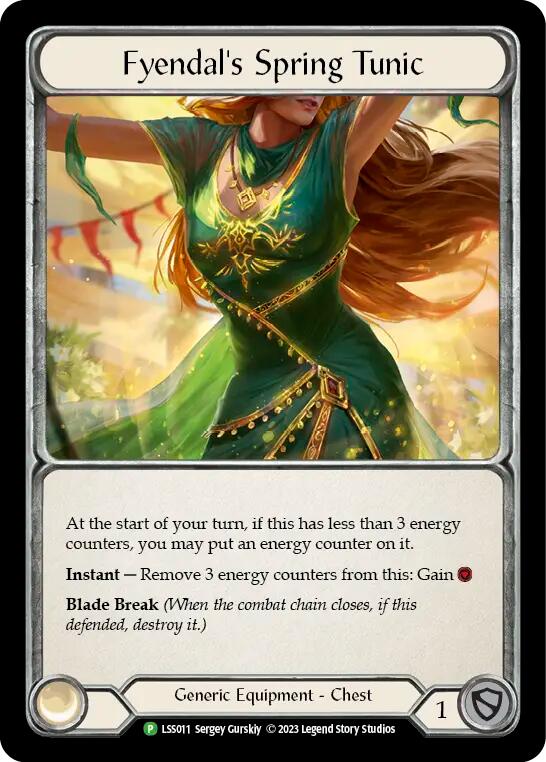 Fabric of Spring // Fyendal's Spring Tunic [LSS011] (Promo)  Cold Foil | Good Games North