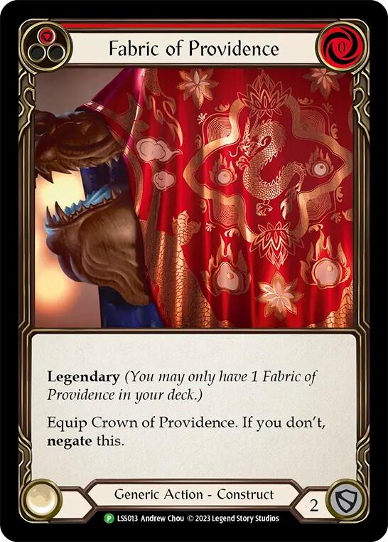 Fabric of Providence // Crown of Providence [LSS013] (Promo)  Cold Foil | Good Games North