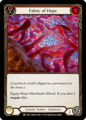 Fabric of Hope // Hope Merchant's Hood [LSS012] (Promo)  Cold Foil | Good Games North