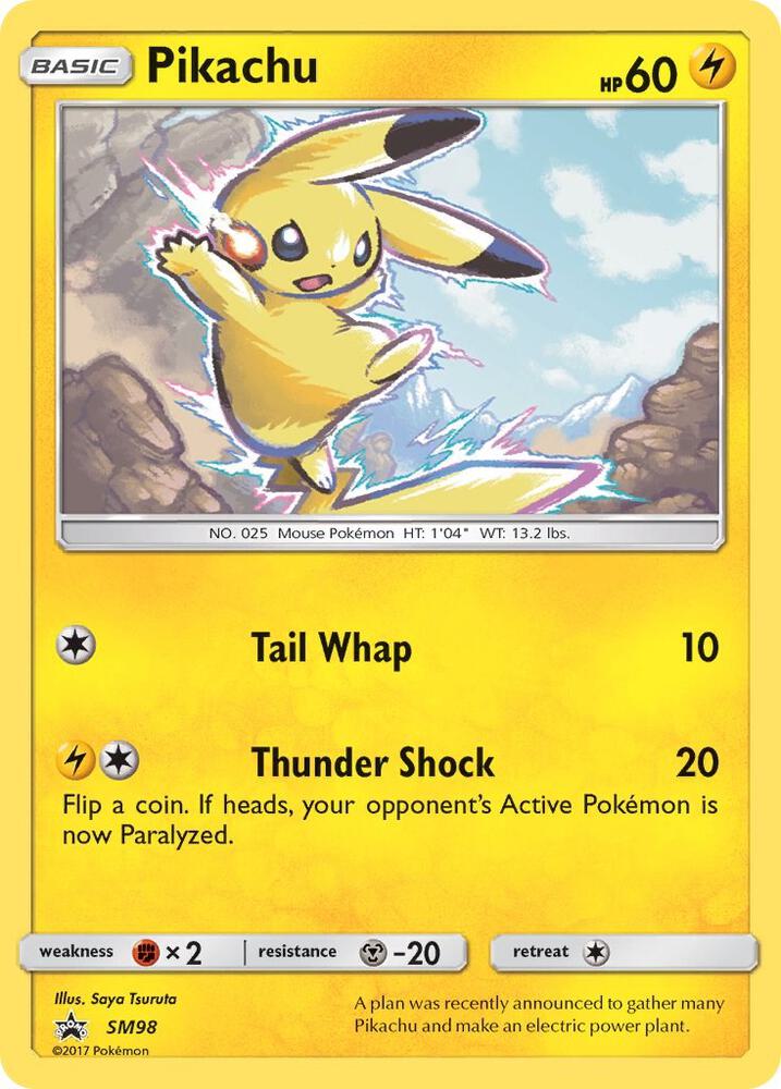 Pikachu SM98 (SM Promos)  - Holofoil | Good Games North