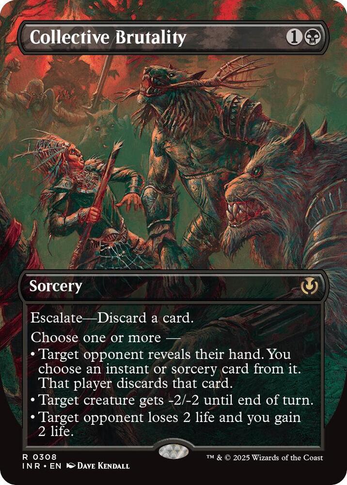 Collective Brutality Borderless (Innistrad Remastered)  - undefined | Good Games North