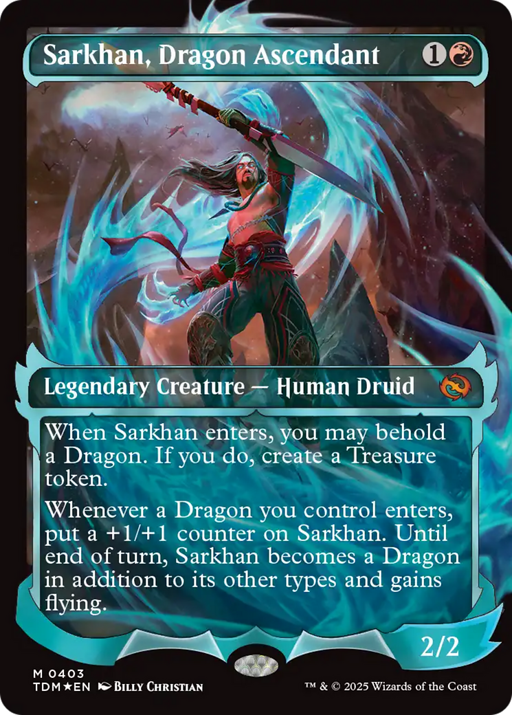 Sarkhan, Dragon Ascendant (0403) (Showcase) [Tarkir: Dragonstorm] | Good Games North