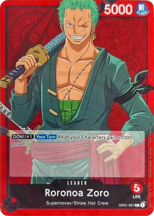 Roronoa Zoro [One Piece Demo Deck Cards] | Good Games North