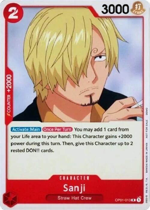 Sanji [One Piece Demo Deck Cards] | Good Games North
