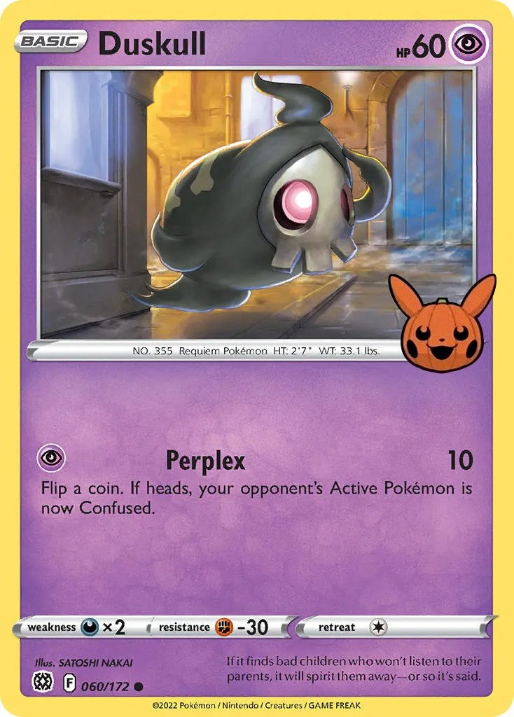 Duskull (060/172) [Trick or Trade] | Good Games North