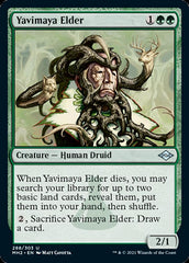 Yavimaya Elder (Foil Etched) [Modern Horizons 2] | Good Games North